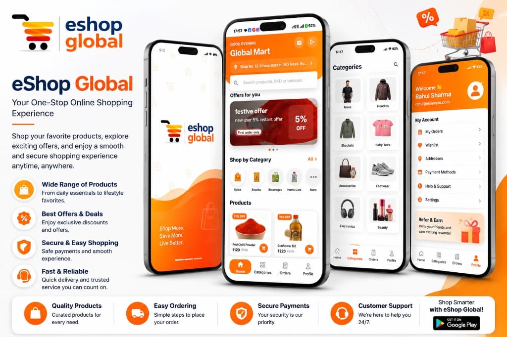 eShop Global — Your One-Stop Online Shopping Experience