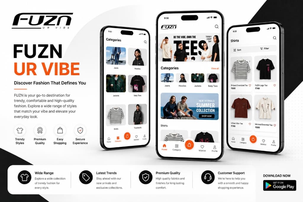 FUZN — Discover Fashion That Defines You