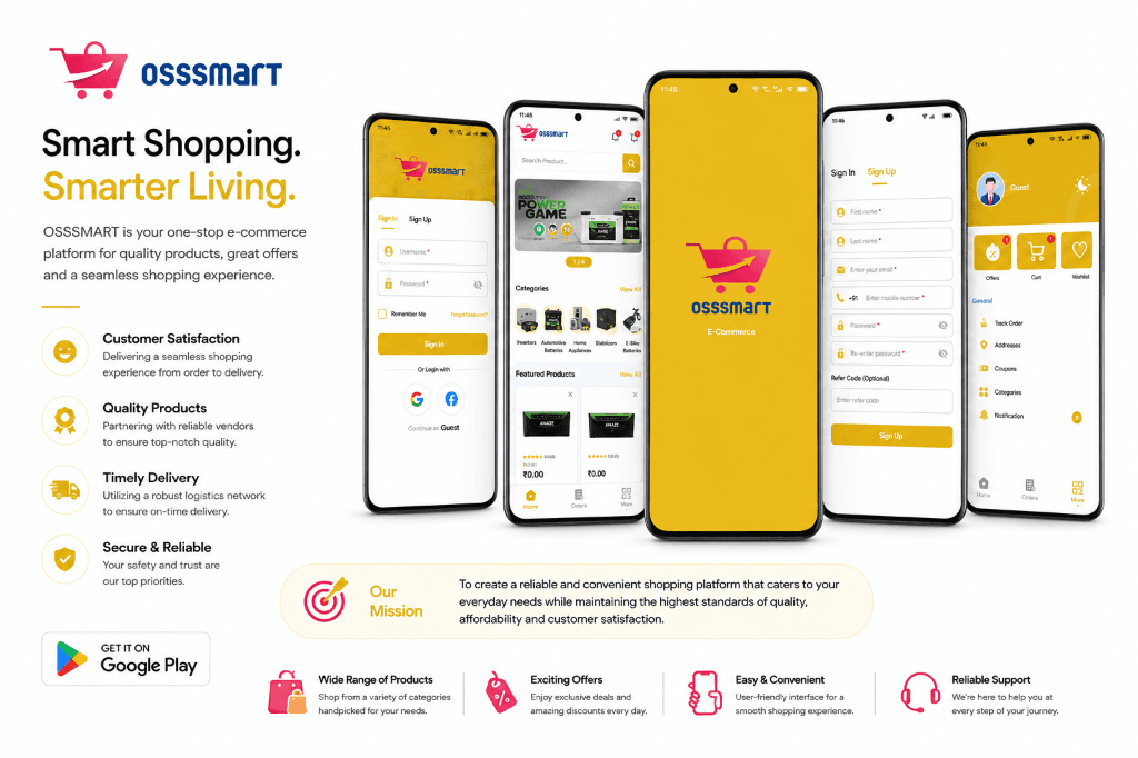 OSSSMART — Smart Shopping. Smarter Living.